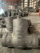 DN200 PN2500 WC9 ASTM A217 aukšto slėgio vartų vožtuvas